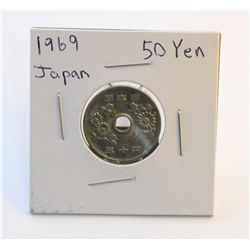 1969 Japanese 50 Yen  XF