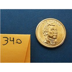 2008 D James Monroe  $1 Coin