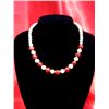 Image 1 : 250CTW PHILIPPINE PEARL AND RED CARNILLIAN NECKLACE