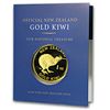 1 oz New Zealand Gold .9999 Kiwi Round (W/ COA)