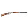 Image 1 : RARE HALF NICKEL FACTORY ENGRAVED WINCHESTER MODEL 1873 LEVER ACTION RIFLE.