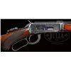 Image 4 : *EXTREMELY RARE DELUXE ENGRAVED & GOLD INLAID TAKEDOWN WINCHESTER MODEL 1894 LEVER ACTION RIFLE.