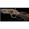 Image 3 : SCARCE DELUXE WINCHESTER MODEL 1873 LEVER ACTION RIFLE.