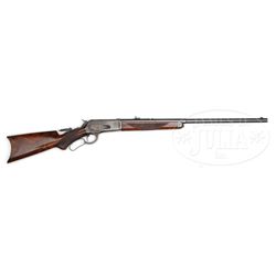 SCARCE SPECIAL ORDER WINCHESTER MODEL 1886 DELUXE LEVER ACTION RIFLE.
