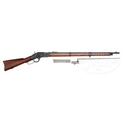 *WINCHESTER THIRD MODEL 1873 LEVER ACTION MUSKET.