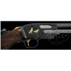Image 3 : *RARE SAVAGE MODEL 1914 ULTRA HIGH GRADE DELUXE ENGRAVED WITH GOLD PUMP ACTION RIFLE.