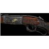 Image 3 : *FABULOUS SPECIAL ENGRAVED SAVAGE MODEL 1899 FWT RIFLE W/GOLD INLAYS BY GOUGH.