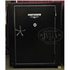 Image 1 : MASSIVE PENTAGON "GENERAL" FIRE PROOF SAFE.
