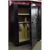 Image 2 : MASSIVE PENTAGON "GENERAL" FIRE PROOF SAFE.