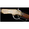 Image 3 : VERY RARE & HISTORIC INSCRIBED & ENGRAVED WINCHESTER MODEL 1866 SADDLE RING CARBINE.