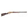 Image 1 : FINE ENGRAVED WINCHESTER MODEL 1866 LEVER ACTION RIFLE.