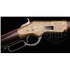 Image 7 : FINE ENGRAVED WINCHESTER MODEL 1866 LEVER ACTION RIFLE.