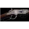 Image 4 : RARE CONRAD ULRICH ENGRAVED WINCHESTER MODEL 1866 LEVER ACTION RIFLE.