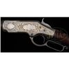Image 3 : EXTRAORDINARILY RARE, ONE OF A KIND, ENGRAVED WINCHESTER MODEL 1866 LEVER ACTION RIFLE PRESENTED TO 