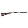 Image 1 : SCARCE DELUXE WINCHESTER MODEL 1876 BIG 50 LEVER ACTION SHORT RIFLE.