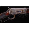 Image 3 : SCARCE SPECIAL ORDER DELUXE WINCHESTER MODEL 1886 LIGHT WEIGHT LEVER ACTION RIFLE.