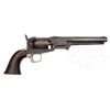 Image 1 : EXTRAORDINARILY RARE, POSSIBLY ONE OF A KIND, ENGRAVED COLT MODEL 1851 NAVY PERCUSSION REVOLVER CUT 