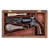 Image 1 : CASED COLT 1855 MODEL 2 ROOT PERCUSSION REVOLVER.