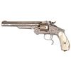 Image 2 : SCARCE ENGRAVED SMITH & WESSON NO. 3 2ND MODEL RUSSIAN SINGLE ACTION REVOLVER.