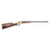Image 1 : RARE ENGRAVED GOLD PLATED STEVENS FAVORITE SINGLE SHOT RIFLE.