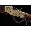 Image 2 : RARE ENGRAVED GOLD PLATED STEVENS FAVORITE SINGLE SHOT RIFLE.
