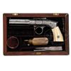 Image 1 : SCARCE CASED ROBBINS & LAWRENCE SAW-HANDLE PEPPER BOX.