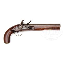 H. YOUNG AND COMPANY (NEW YORK) FLINTLOCK MILITIA PISTOL.
