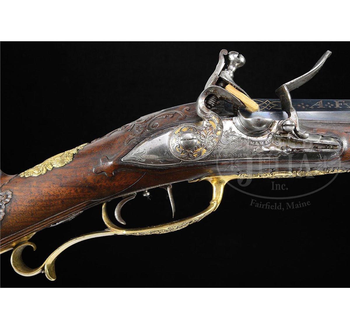 EXCEPTIONALLY FINE 18TH CENTURY JAEGER RIFLE BY CHRISTOPH WILHELM ...