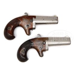 MATCHED PAIR COLT 2nd MODEL DERINGERS.