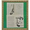 Image 1 : LOT OF FOUR RARE DERINGER ADVERTISING ITEMS.