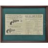 Image 4 : LOT OF FOUR RARE DERINGER ADVERTISING ITEMS.