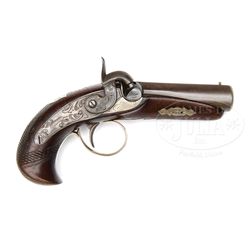 J.DERINGER SINGLE SHOT DERINGER PISTOL.
