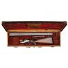 Image 3 : RIGBY HAMMER 12 BORE RIFLE WITH CASE.