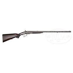 THOMAS BLAND JONES UNDERLEVER DOUBLE EXPRESS RIFLE WITH CASE.
