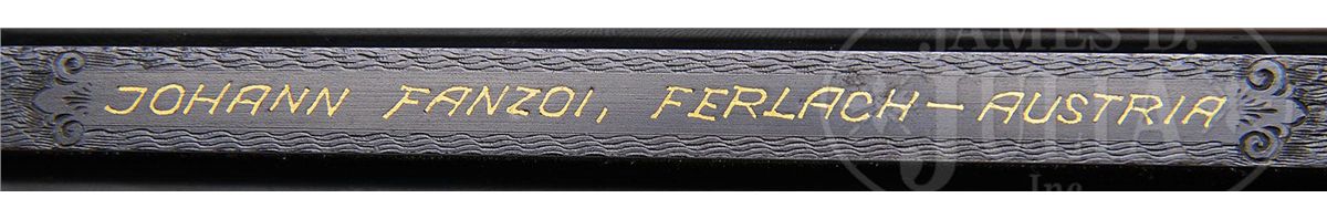 *JOHANN FRANZOI SIDELOCK OVER-UNDER BIG GAME DOUBLE RIFLE WITH THREE ...