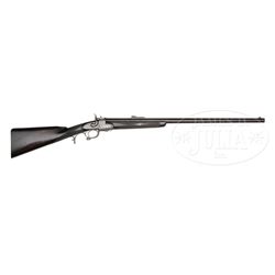 HISTORICALLY IMPORTANT, VERY EARLY ALEXANDER HENRY BAR LOCK ACTION DROPPING BLOCK SINGLE SHOT RIFLE.