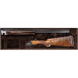 *VERY FINE BAERTEN ENGRAVED 28 GAUGE BROWNING MIDAS GRADE SKEET GUN WITH CASE.