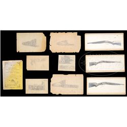 WONDERFUL AND IMPORTANT ARCHIVE OF L. C. SMITH ENGRAVER A. E. KRAUS.