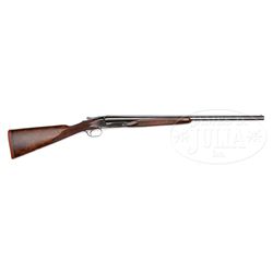 *WINCHESTER MODEL 21 SKEET GUN HAVING GOLD INLAID "CAT KEY" LOGO WITH CASE.