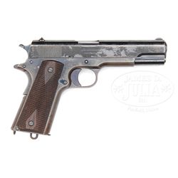 *RARE FIRST YEAR PRODUCTION COLT GOVERNMENT MODEL SEMI-AUTO PISTOL.
