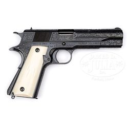 *RARE CUSTOM ENGRAVED OBREGON SEMI-AUTO PISTOL.