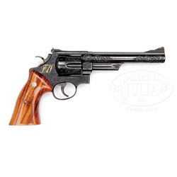 *RARE ENGRAVED SMITH & WESSON MODEL 29-2 DA REVOLVER THAT BELONGED TO FRANK SINATRA.