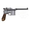Image 1 : EXCELLENT MAUSER C96 CONEHAMMER WITH STOCK.