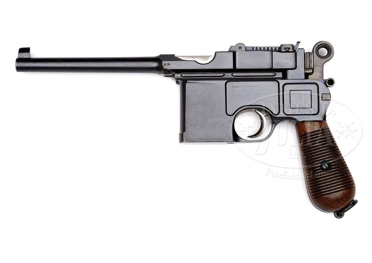 MAUSER C96 EARLY TRANSITIONAL LARGE RING WITH STOCK.