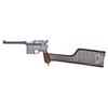 Image 7 : *MAUSER C96 LATE TRANSITIONAL LARGE RING HAMMER WITH MATCHING STOCK.
