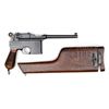 Image 2 : *EXCEPTIONAL MAUSER C96 LARGE RING, LATE SHALLOW MILLED WITH MATCHING STOCK.