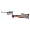 Image 7 : *EXCEPTIONAL MAUSER C96 LARGE RING, LATE SHALLOW MILLED WITH MATCHING STOCK.