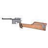 Image 6 : *MAUSER C96 WARTIME STANDARD COMMERCIAL, MILITARY ACCEPTED, MATCHING STOCK AND HARNESS.