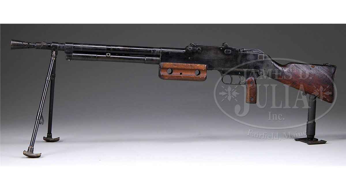 **RARE FRENCH CHATELLERAULT MODEL 1924/29 MACHINE GUN DEWAT (C & R).