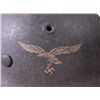 Image 2 : WWII Nazi Soldiers Helmet w/ Eagle, Swastika